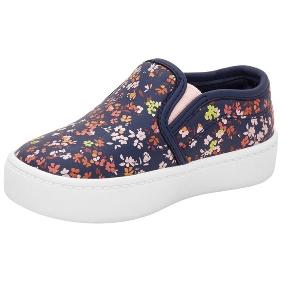 Carter's Floral Slip-On Shoes Baby Size 5 - Picture 12 of 12